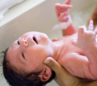 banho do recém nascido